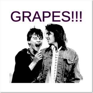 GRAPES!!! Posters and Art